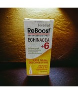MediNatura T-Relief ReBoost Echinacea +6 Decongestant Spray 0.68 oz EXP ... - £9.97 GBP