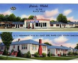 Price&#39;s Motel Postcard Black Hills US Highways 14 &amp; 16  Rapid City South... - £8.70 GBP