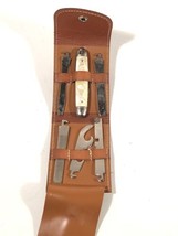Vintage Imperial Pocket Knife Multi Tool Kit Set Pouch Made Germany Made In USA - £46.71 GBP