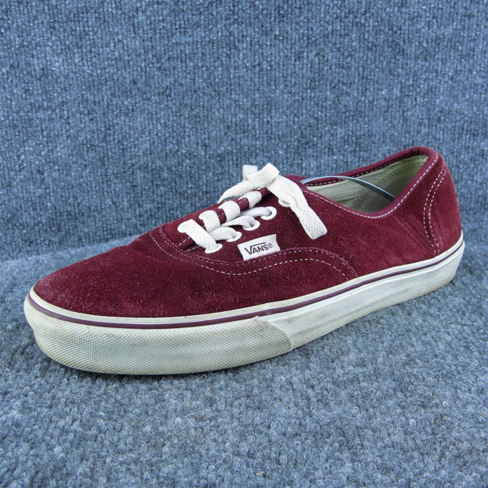 Primary image for VANS Skateboarding Men Sneaker Shoes Red Suede Lace Up Size 8.5 Medium