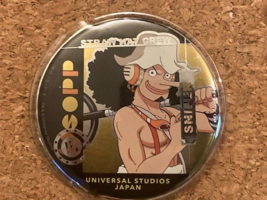 One Piece Universal Studios Japan Badge Pin Button Captain Usopp Pouched 3&quot; - £9.41 GBP