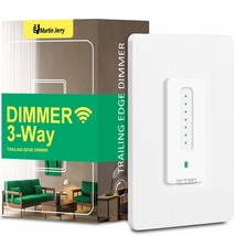 Martin Jerry&#39;S 3 Way Smart Dimmer Switch | Touch Trailing Edge 4, Compatible. - £40.75 GBP