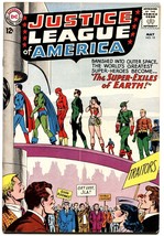 JUSTICE LEAGUE OF AMERICA #19-1963-DC-SUPERMAN-BATMAN-WONDER WOMAN-fn- - £74.72 GBP