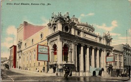 Willis Wood Theatre Kansas City MO Postcard PC570 - $4.99