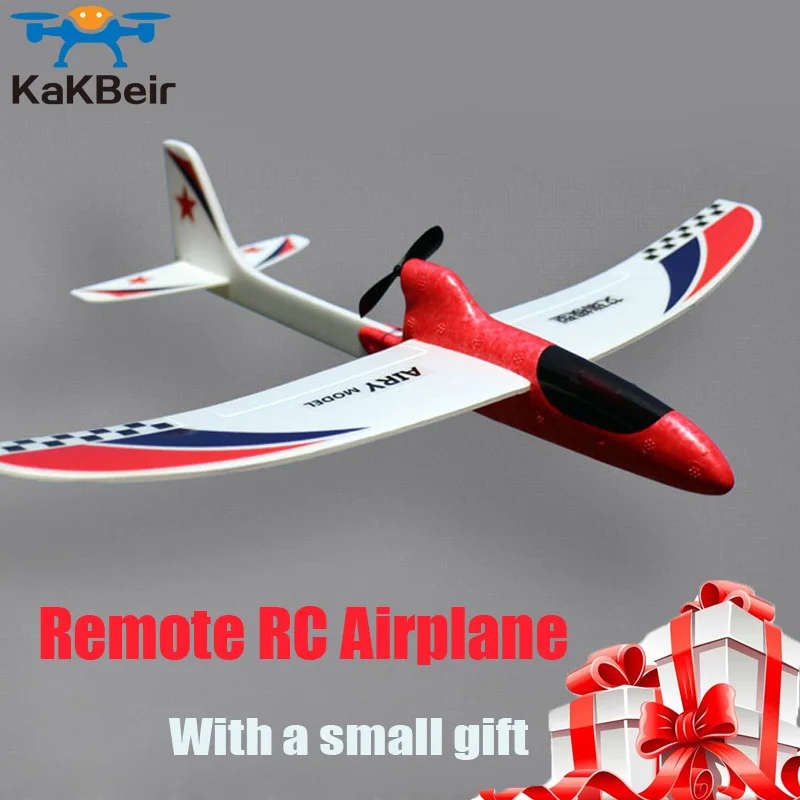 KaKBeir DIY Glider Foam RC Drone Capacitor Hand Throwing Electric Plane - £15.24 GBP