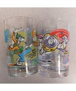 Vintage Set Of 2 Mickey Buzz Goofy McDonalds Disney 100 Years Magic Glasses - £19.59 GBP