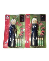 Indianapolis Colts Hand-Held Light Up Fans Set Of 2 - £9.63 GBP