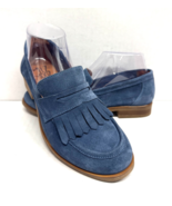 MIZ MOOZ  SUEDE SLIP ON  LOAFERS FOREST BLUE  37EU / 7US NEW # X-25 - €93,66 EUR