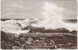 Postcard Surf Near Nanepashemet Marblehead Neck Massachusetts - £3.94 GBP