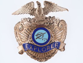 Vintage Obsolete Explorer Police cadet Badge - £97.77 GBP
