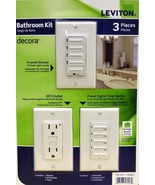 Leviton 3Pc. Switch Kit  Dimmer GFCI Digital Timer  Electrical Dimmer Li... - $38.71