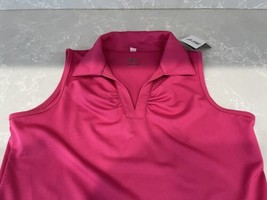 Toddler Girl’s Size Small Hot Pink Sleeveless Tee New - £10.18 GBP