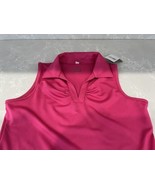 TODDLER GIRL’S Size Small Hot Pink Sleeveless Tee New - $10.72 CAD