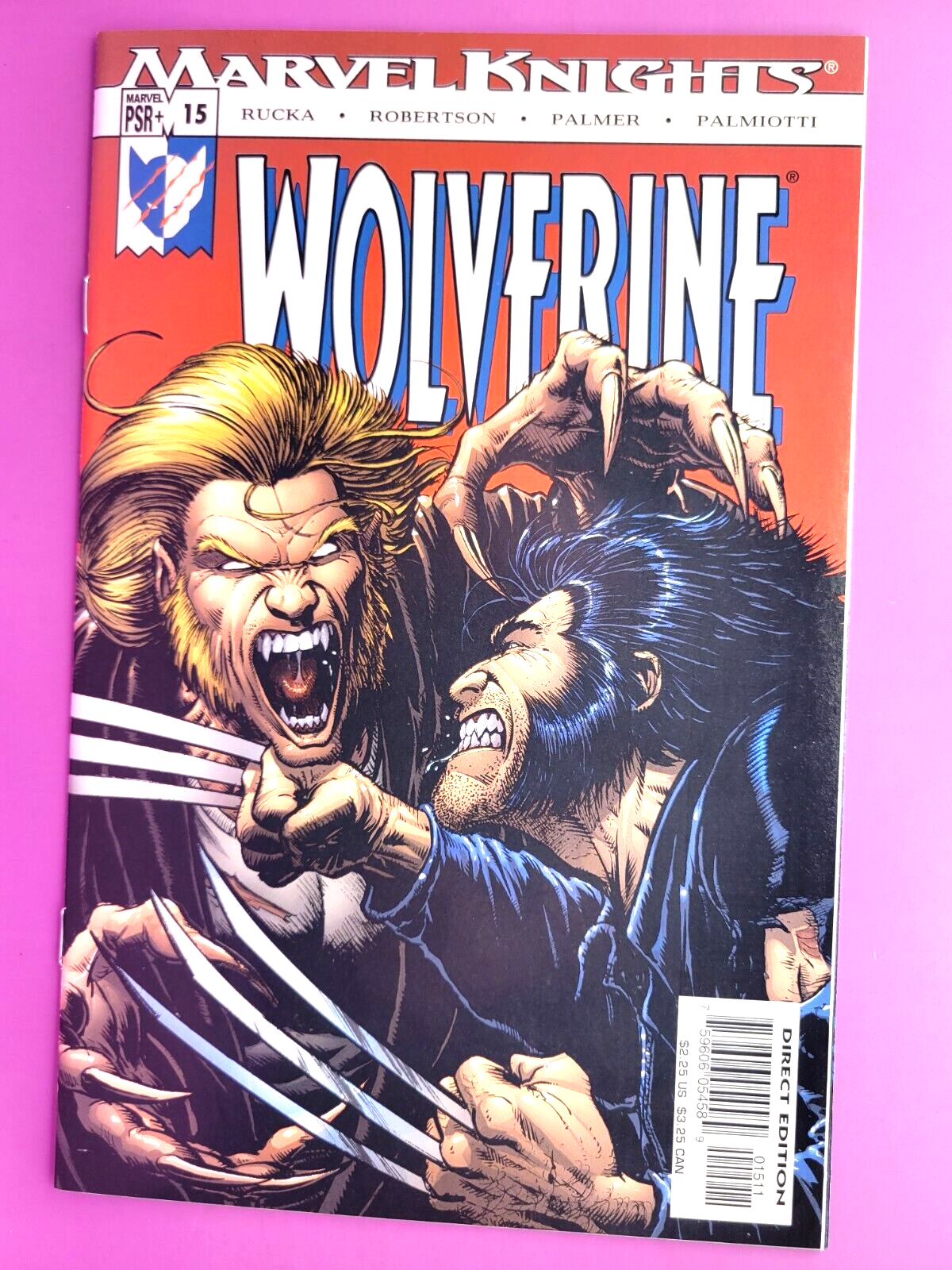 Primary image for WOLVERINE   #15   VF/NM   2004 MARVEL KNIGHTS  COMBINE SHIPPING BX2489 S23