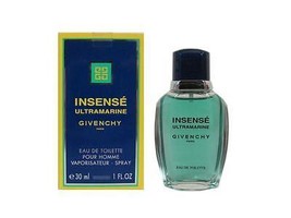 Givenchy Insense Ultramarine 1.0 Oz / 30 Ml Edt Spray "Vintage" Box - $34.95