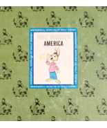 1965 Walt Disney&#39;s America 1st Edition Illustrated HC Wonderful Worlds V... - $917.02 MXN
