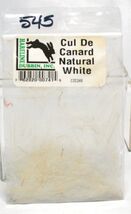 Cul De Canard Feathers Fly Tying Materials White #545 - $3.95