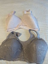 LB Curve Women&#39;s Halter Bra 46DD. One pink, one lavender NEW - $19.79