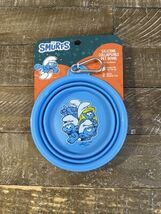 The Smurfs Silicone Collapsible Pet Bowl - $19.68