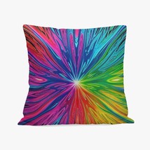 Fluid Star 18&#39;&#39; Square Pillow Cover - £7.83 GBP