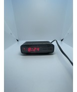 Electro Brand AM/FM Radio Alarm Clock - Model 4610 Black Tested and Working - $257.25 MXN