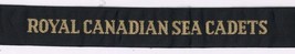 Cap Tally Royal Canadian Sea Cadets Navy Naval Hat Band Ribbon Tape - £5.65 GBP