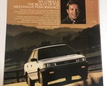 1988 Toyota Corolla Vintage Print Ad Advertisement pa11 - $6.92