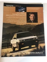 1988 Toyota Corolla Vintage Print Ad Advertisement pa11 - £5.42 GBP