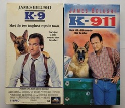 K-9 (VHS, 1995) and K-911 (VHS, 1999) Lot - £9.51 GBP