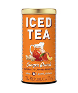 The Republic of Tea -  Ginger Peach Black Large Iced Tea Pouches - $328.81 MXN+