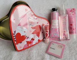 Valentines Heart Shaped Tin – Sweet Love Gift Set - £6.77 GBP
