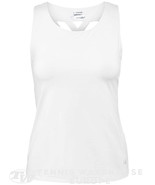 Fila Womens Activewear Goddess Strappy Back Tank Top,White,Large - £38.13 GBP