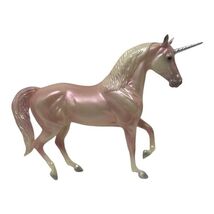 Breyer Classic AUORA Pale Pink Pearlescent Unicorn Silver Horn #62059 - $20.00