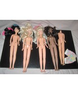 THE STARLIGHT GIRLS 1987 Hasbro Jem Truly Outrageous Dolls PARTS Lot - $85.00