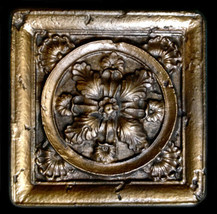 Classical Timeless Roman Kitchen Backsplash Decorative Tile in Bronze fi... - $19.79