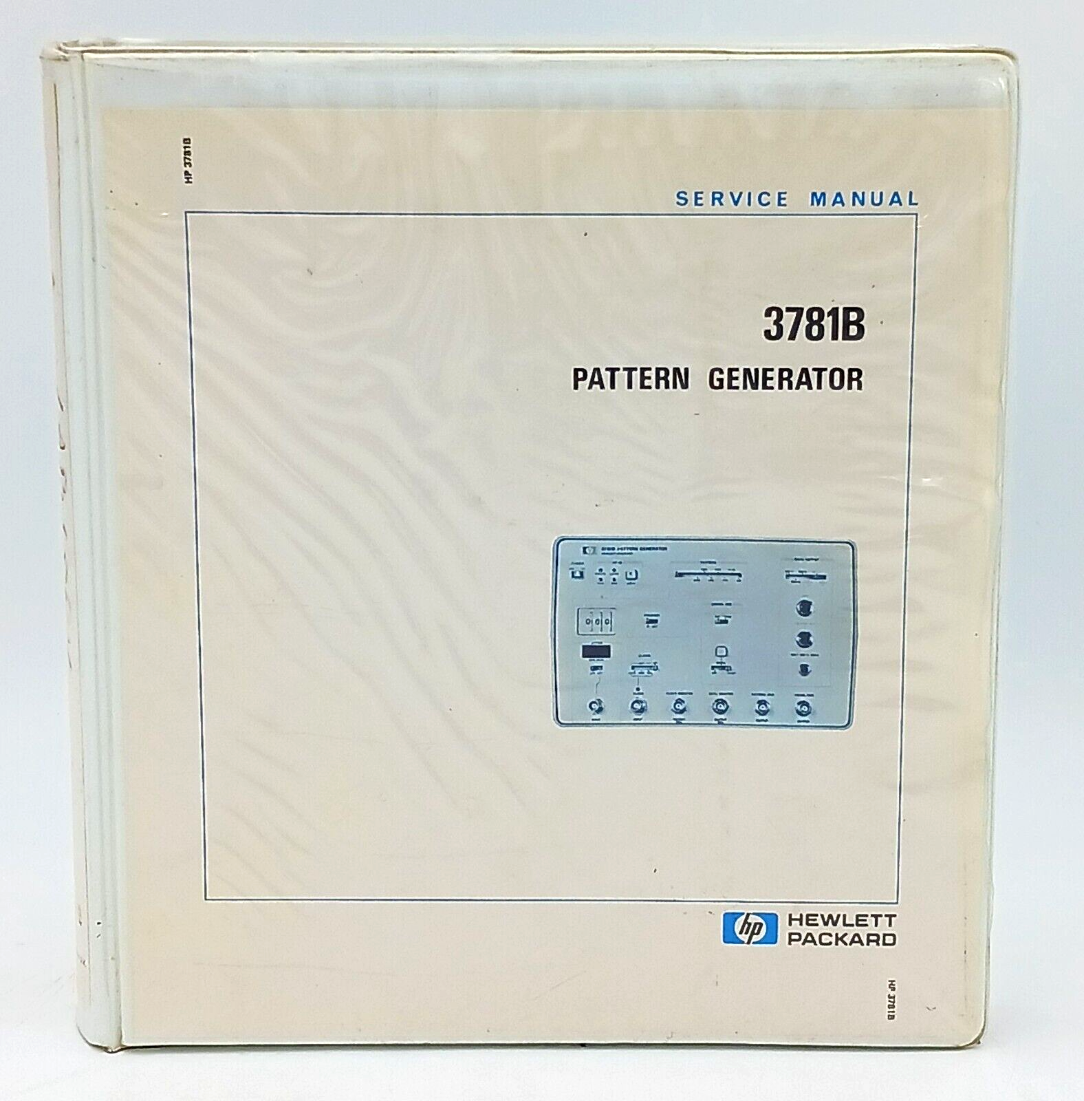 Hewlett Packard Service Manual 3762A Data Generator - $19.99