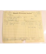 Vintage Phillips Petroleum Company Invoice March 18 1966 ephemera  - $8.90