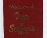 Tom and Sonny&#39;s Luncheon Menu W Douglas in Wichita Kansas 1980&#39;s - $17.82