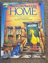 Vintage 1st edition 1983 Sesame Street Book Club There&#39;s No Place Like Home - £11.19 GBP