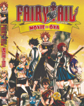 DVD ANIME Fairy Tail Movie + OVA (Movie English Dubbed) (OVA Japanese Dubbed)  - £22.14 GBP