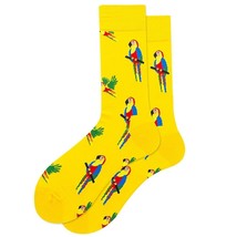 Polly Wanna Cracker Parrot Socks Novelty Unisex 6-12 Crazy Fun SF164 - £6.14 GBP