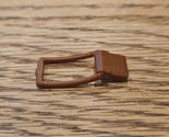 LEGO Minifigure Accessory Long Brown Leather Bag Satchel - $1.89