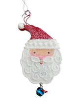 Midwest Ornament Santa Claus Cookie  Resin Christmas Dangle Red White 5 in - £6.14 GBP
