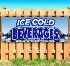 ICE COLD BEVERAGES CLEARANCE BANNER Advertising Vinyl  Flag Sign INV - $9.91