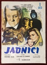 Vintage Poster Les Miserables 1958 Part 1 Jean-Paul Le Chanois Jean Gabin - £104.86 GBP
