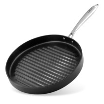 12 Hard-Anodized Nonstick Grill - Dishwasher Safe Nonstick Grill Pan - £89.63 GBP