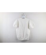 Vintage 50s 60s Streetwear Mens Large Blank Short Sleeve Sweatshirt Whit... - $248.41 CAD