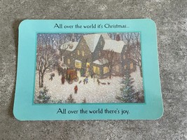 Hallmark Christmas Postcard New and Unused Card Rare Vintage - £3.67 GBP