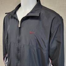 VTG Nike 72 Jacket XL Mens Full Zip Mesh Lined Windbreaker Athletic Swoosh - £18.86 GBP