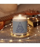 Scented Soy Candle 9oz - Happy Camper - Forest Adventure Vibes - £21.22 GBP